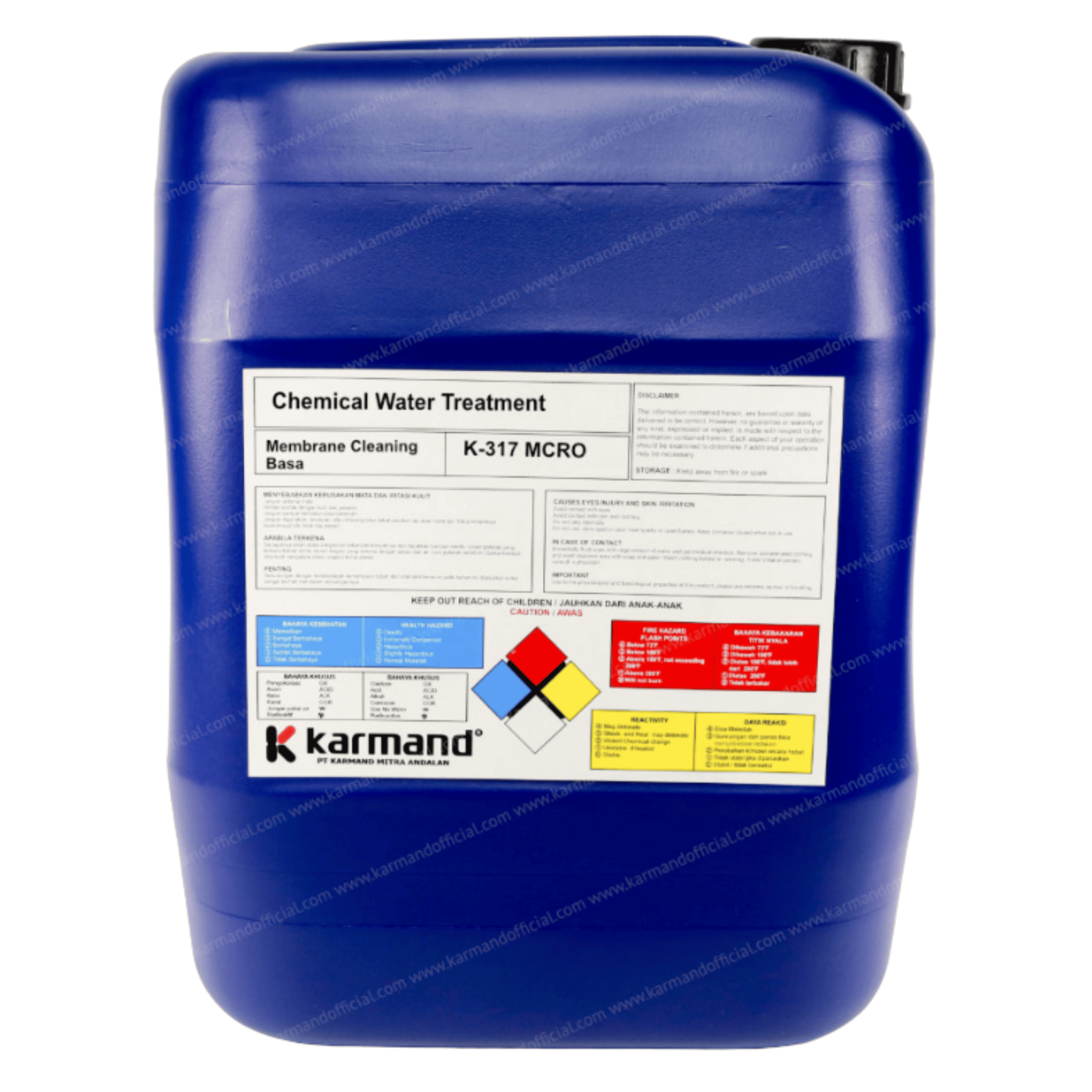 Karmand Membrane Cleaning K-317 MCRO Basa Powder